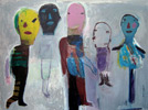 120 x 16 0cm, Acrylic on Canvas 2008