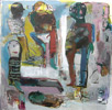 180 X 180 cm Mixed Media on Canvas 2008