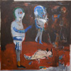 180 x 180 cm Acrylic on Canvas 2008 