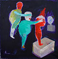 Acrylic on canvas 145x145cm 2017